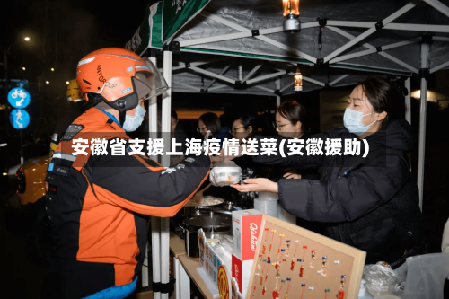 安徽省支援上海疫情送菜(安徽援助)-第2张图片