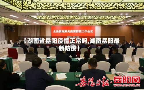 【湖南省岳阳疫情正常吗,湖南岳阳最新防疫】-第2张图片