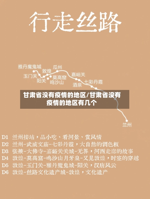 甘肃省没有疫情的地区/甘肃省没有疫情的地区有几个-第1张图片
