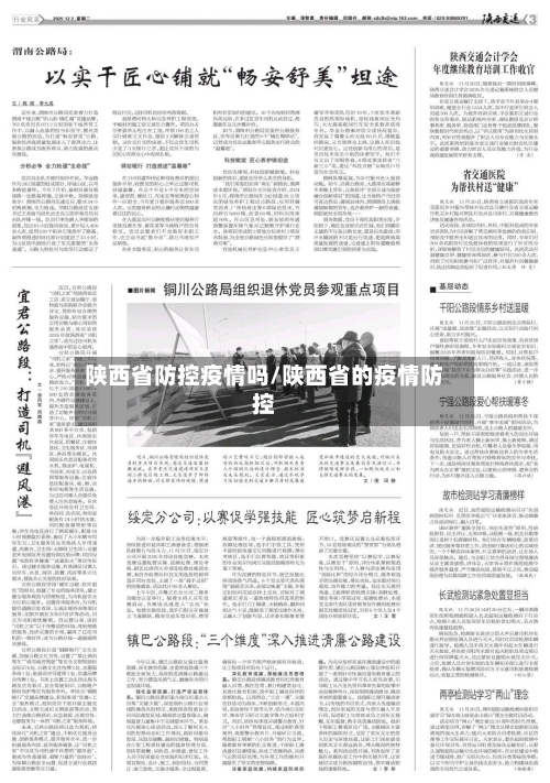 陕西省防控疫情吗/陕西省的疫情防控-第1张图片