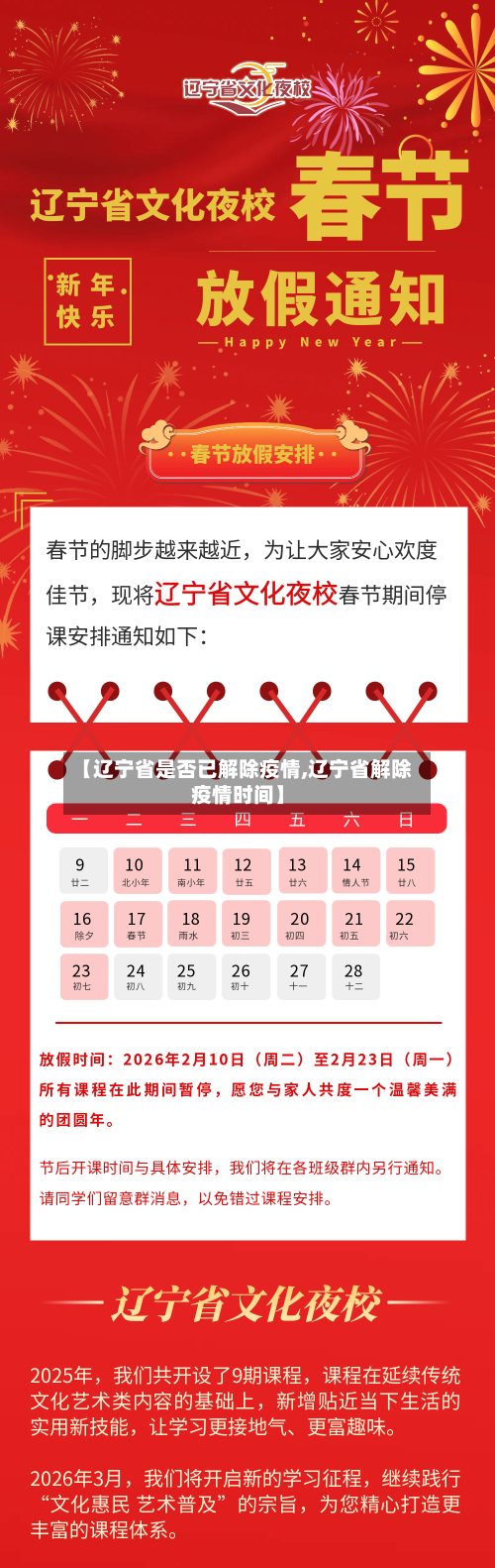 【辽宁省是否已解除疫情,辽宁省解除疫情时间】-第1张图片