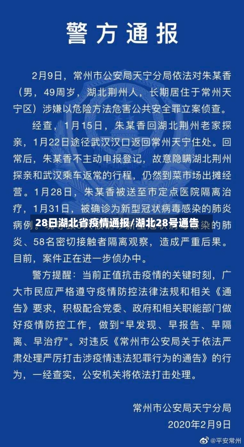 28日湖北省疫情通报/湖北28号通告-第2张图片