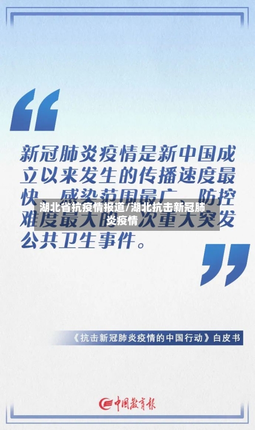 湖北省抗疫情报道/湖北抗击新冠肺炎疫情-第1张图片