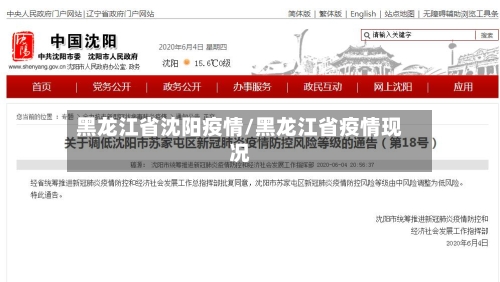 黑龙江省沈阳疫情/黑龙江省疫情现况-第1张图片
