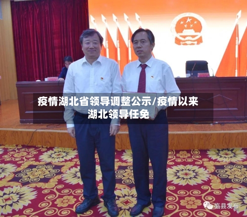 疫情湖北省领导调整公示/疫情以来湖北领导任免-第1张图片
