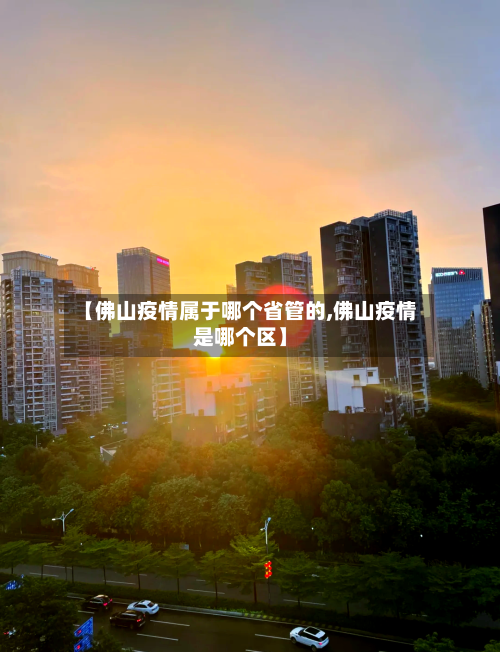 【佛山疫情属于哪个省管的,佛山疫情是哪个区】-第1张图片