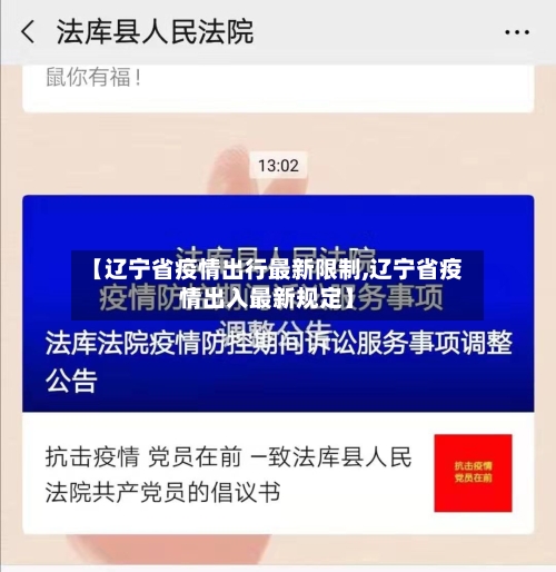 【辽宁省疫情出行最新限制,辽宁省疫情出入最新规定】-第1张图片