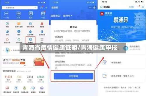 青海省疫情健康证明/青海健康申报-第2张图片