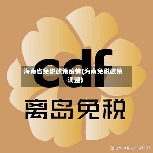 海南省免税政策疫情(海南免税政策调整)-第2张图片
