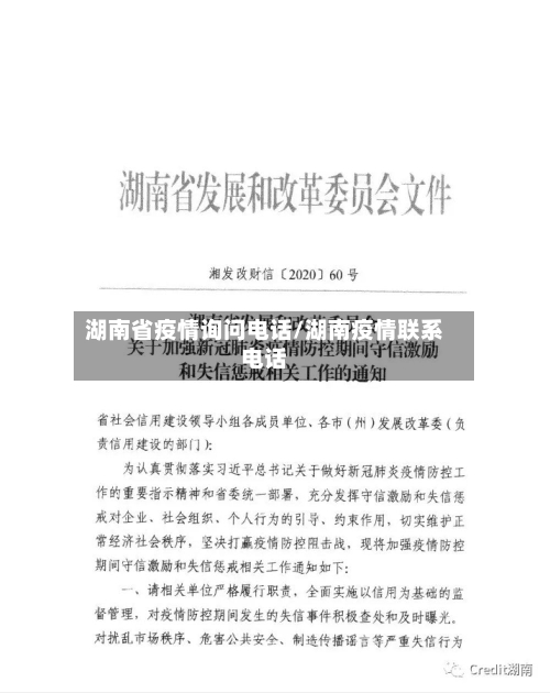 湖南省疫情询问电话/湖南疫情联系电话-第1张图片