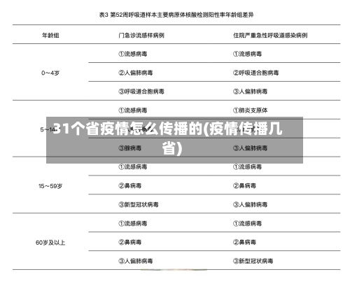 31个省疫情怎么传播的(疫情传播几省)-第2张图片