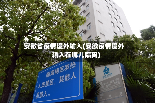 安徽省疫情境外输入(安徽疫情境外输入在哪儿隔离)-第1张图片