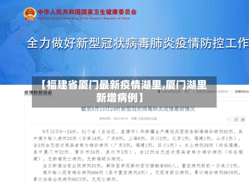 【福建省厦门最新疫情湖里,厦门湖里新增病例】-第1张图片