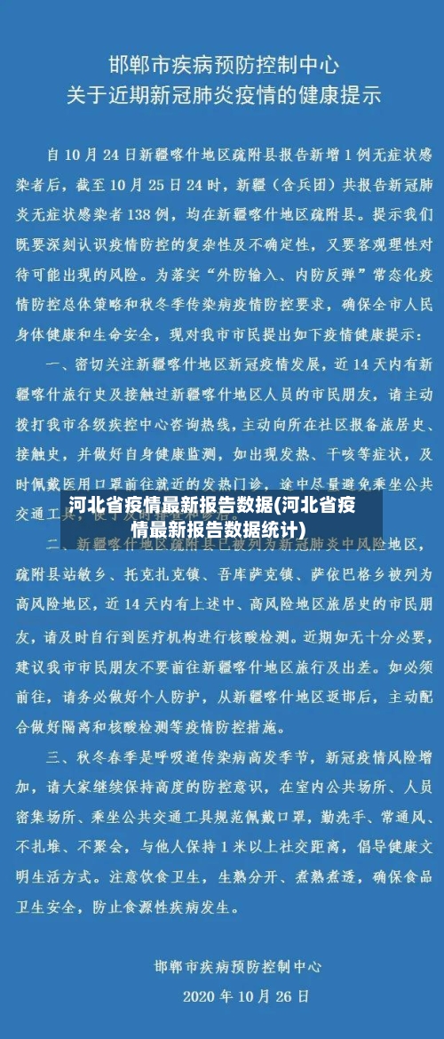 河北省疫情最新报告数据(河北省疫情最新报告数据统计)-第1张图片