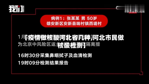 【疫情做核酸河北省几种,河北市民做核酸检测】-第3张图片