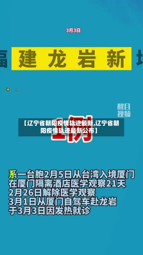 【辽宁省朝阳疫情轨迹最新,辽宁省朝阳疫情轨迹最新公布】-第2张图片