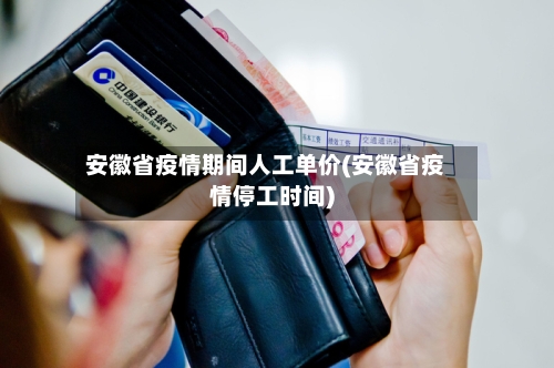 安徽省疫情期间人工单价(安徽省疫情停工时间)-第1张图片