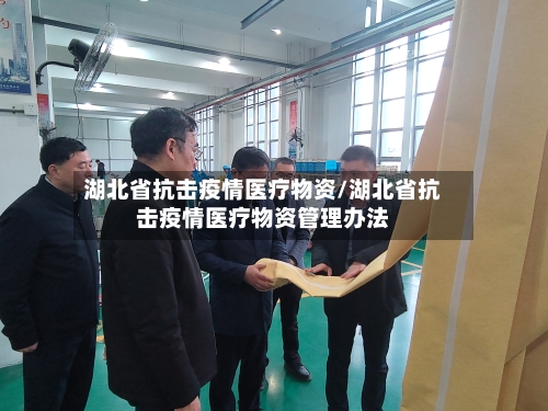 湖北省抗击疫情医疗物资/湖北省抗击疫情医疗物资管理办法-第3张图片