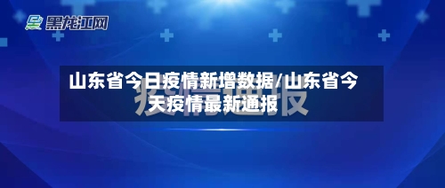 山东省今日疫情新增数据/山东省今天疫情最新通报-第1张图片