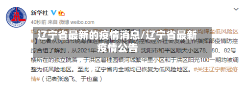 辽宁省最新的疫情消息/辽宁省最新疫情公告-第1张图片