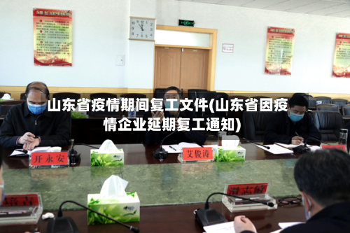 山东省疫情期间复工文件(山东省因疫情企业延期复工通知)-第2张图片