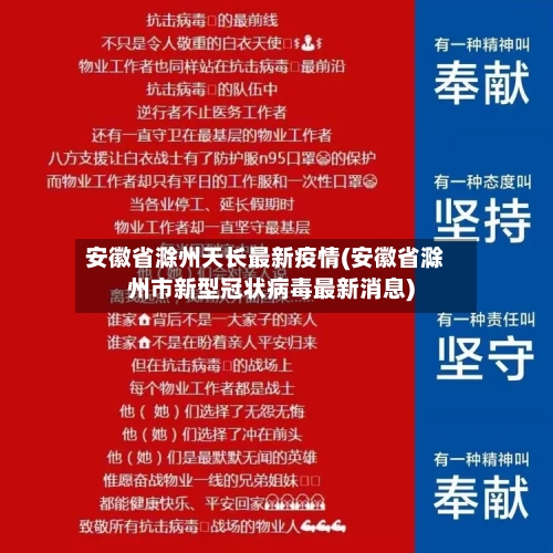安徽省滁州天长最新疫情(安徽省滁州市新型冠状病毒最新消息)-第1张图片