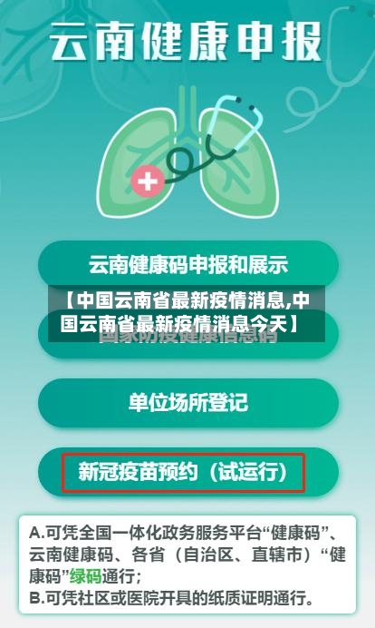 【中国云南省最新疫情消息,中国云南省最新疫情消息今天】-第1张图片