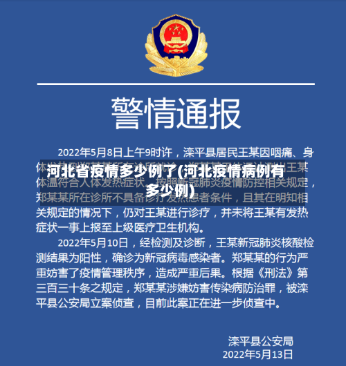 河北省疫情多少例了(河北疫情病例有多少例)-第1张图片