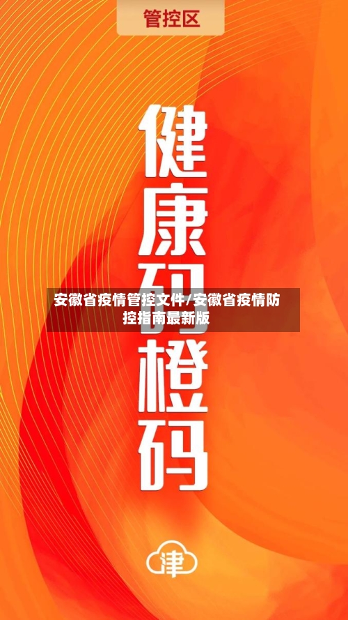 安徽省疫情管控文件/安徽省疫情防控指南最新版-第2张图片