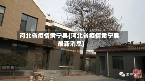 河北省疫情肃宁县(河北省疫情肃宁县最新消息)-第1张图片