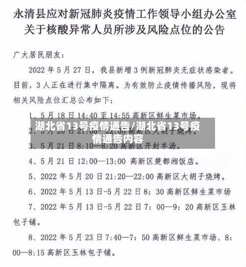 湖北省13号疫情通告/湖北省13号疫情通告内容-第2张图片