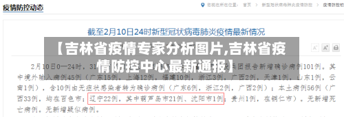 【吉林省疫情专家分析图片,吉林省疫情防控中心最新通报】-第2张图片