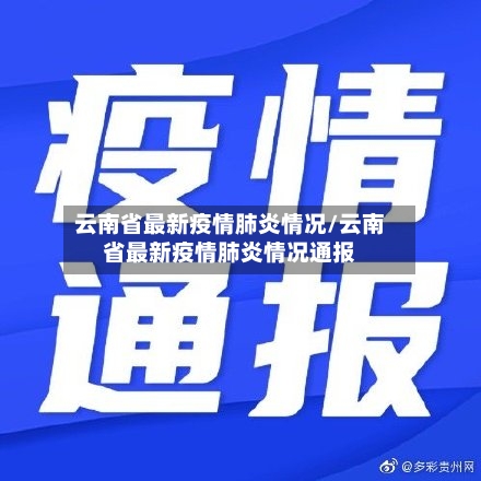 云南省最新疫情肺炎情况/云南省最新疫情肺炎情况通报-第1张图片