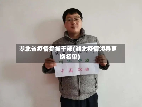 湖北省疫情提拔干部(湖北疫情领导更换名单)-第1张图片