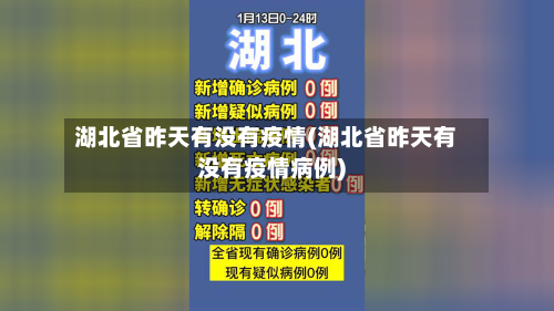 湖北省昨天有没有疫情(湖北省昨天有没有疫情病例)-第3张图片