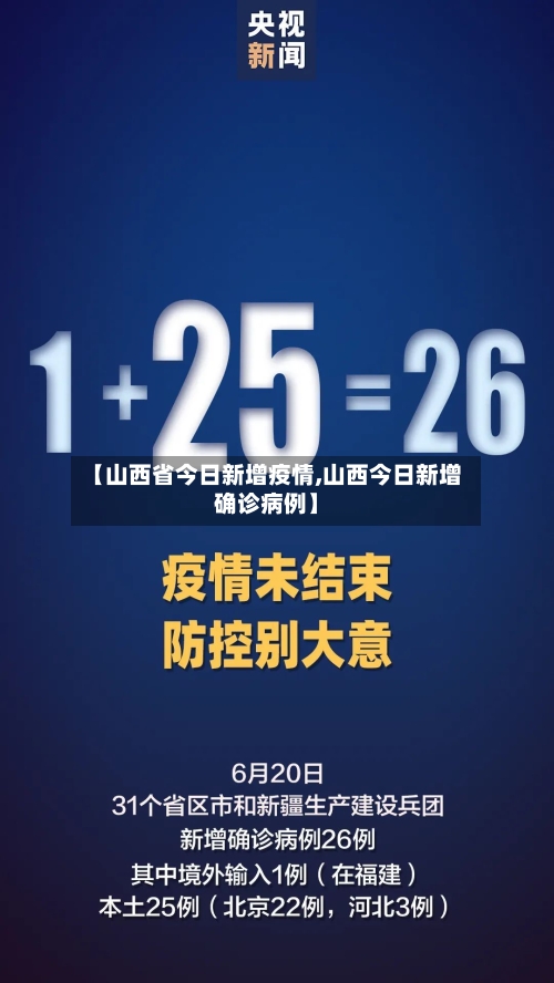 【山西省今日新增疫情,山西今日新增确诊病例】-第2张图片
