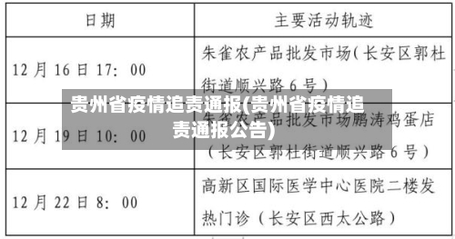 贵州省疫情追责通报(贵州省疫情追责通报公告)-第3张图片