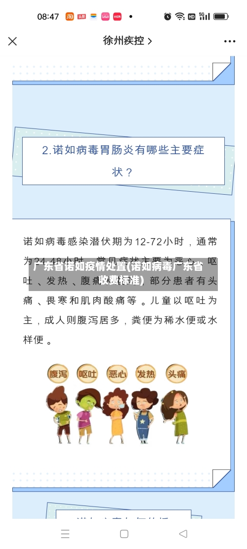 广东省诺如疫情处置(诺如病毒广东省收费标准)-第2张图片