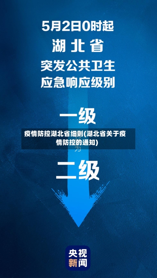 疫情防控湖北省细则(湖北省关于疫情防控的通知)-第1张图片