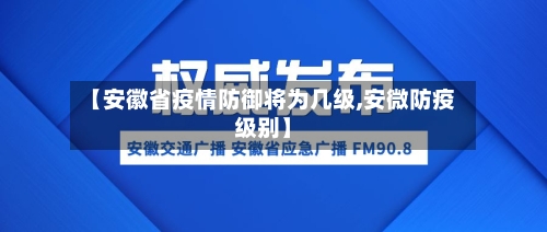 【安徽省疫情防御将为几级,安微防疫级别】-第3张图片