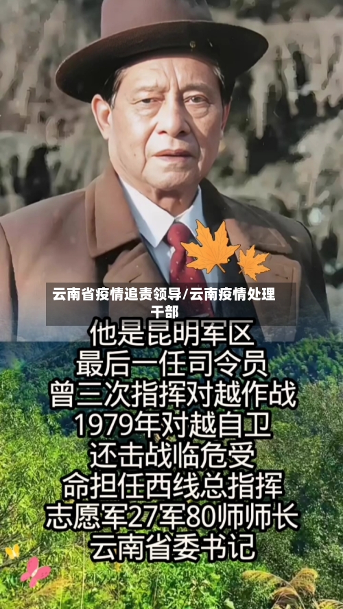 云南省疫情追责领导/云南疫情处理干部-第2张图片