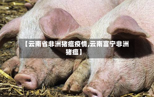 【云南省非洲猪瘟疫情,云南富宁非洲猪瘟】-第1张图片