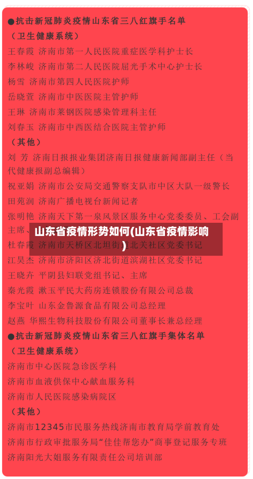 山东省疫情形势如何(山东省疫情影响)-第3张图片