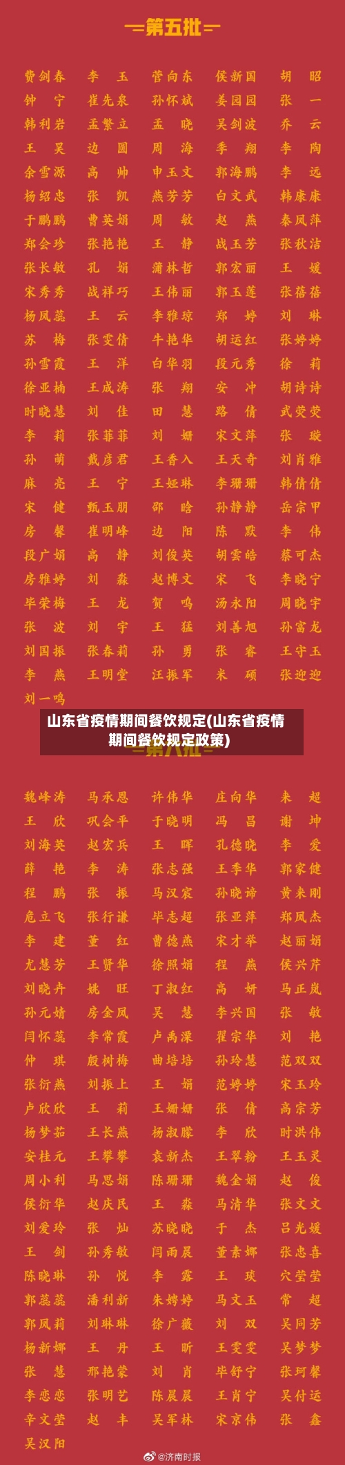 山东省疫情期间餐饮规定(山东省疫情期间餐饮规定政策)-第1张图片