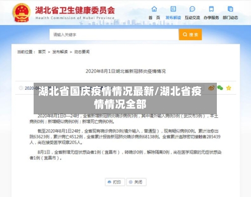 湖北省国庆疫情情况最新/湖北省疫情情况全部-第1张图片