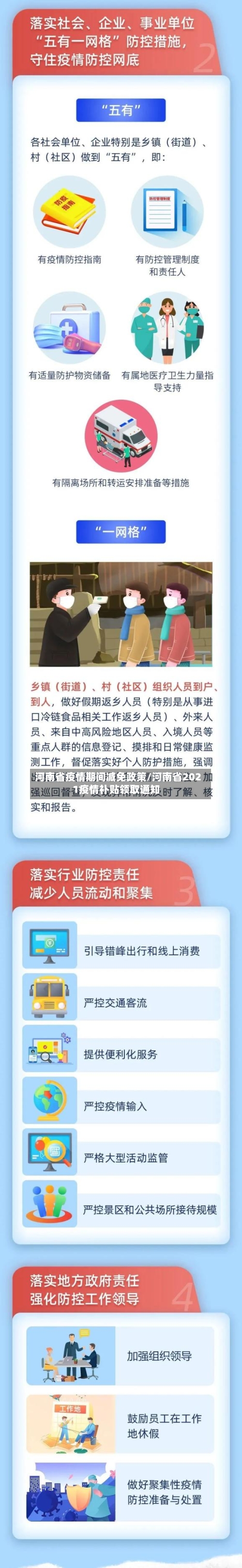 河南省疫情期间减免政策/河南省2021疫情补贴领取通知-第2张图片