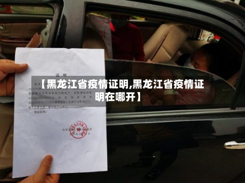 【黑龙江省疫情证明,黑龙江省疫情证明在哪开】-第2张图片