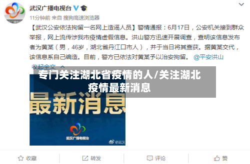 专门关注湖北省疫情的人/关注湖北疫情最新消息-第3张图片