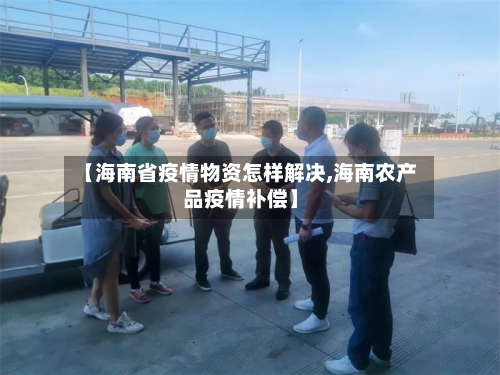 【海南省疫情物资怎样解决,海南农产品疫情补偿】-第1张图片