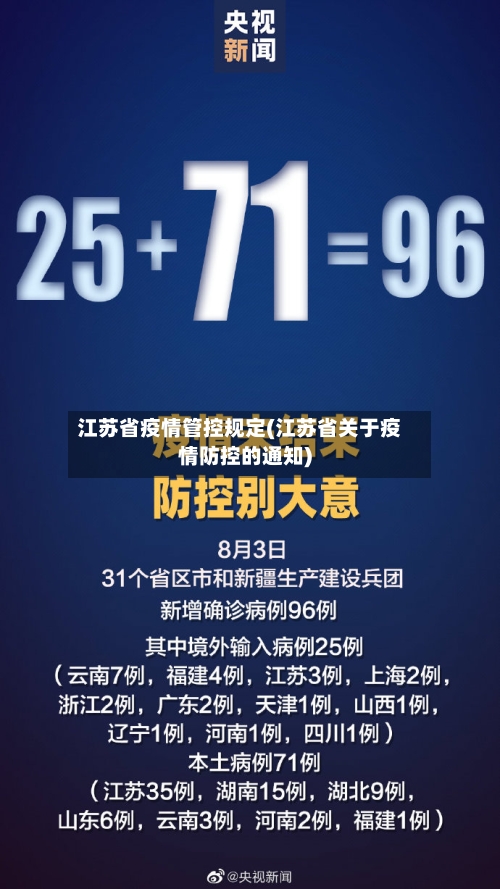 江苏省疫情管控规定(江苏省关于疫情防控的通知)-第2张图片